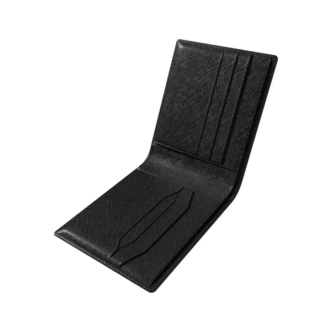 Դրամապանակ Levelo Billfold Mens Genuine Leather Wallet LVLBFMGSBK
