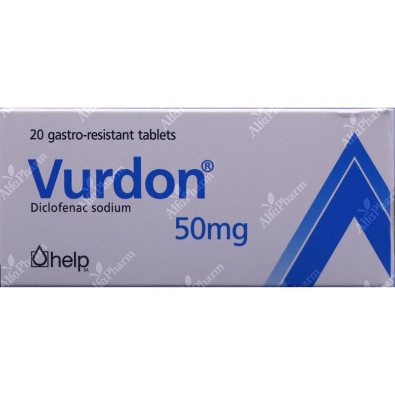 Vurdon tablets 50mg x 20