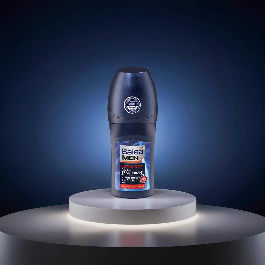 BALEA MEN МУЖСКОЙ ДЕЗОДОРАНТ-АНТИПЕРСПИРАНТ В ШАРИКЕ EXTRA DRY, 50МЛ