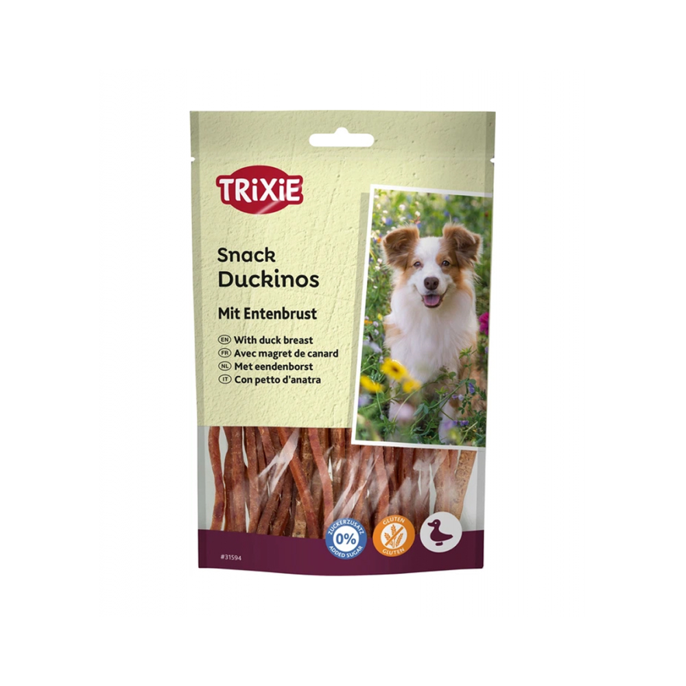 Trixie Premium Duckinos բադի քաղցրավենիք շների համար, 80 գ
