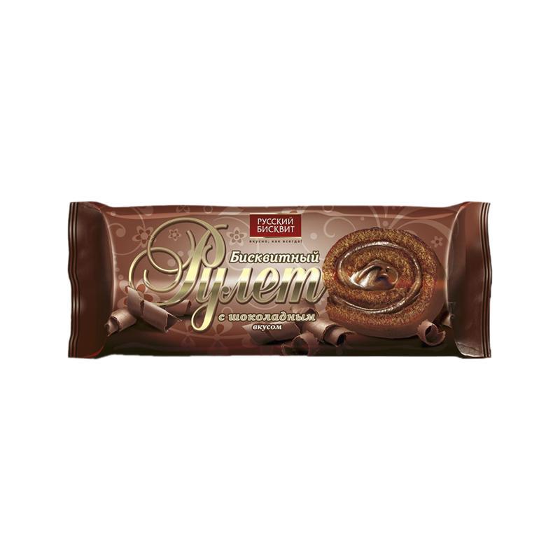 Roll "Russkiy Biskvit" chocolate 150g