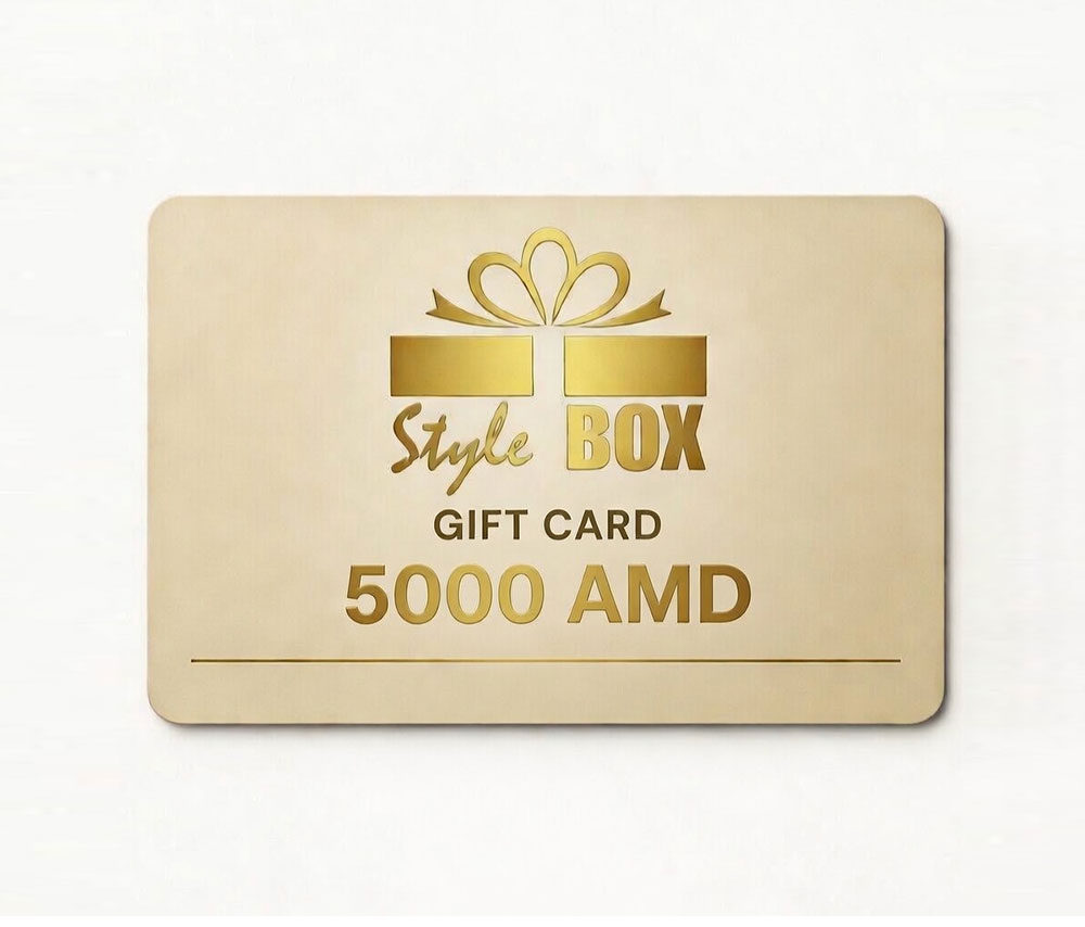 Gift card Style Box