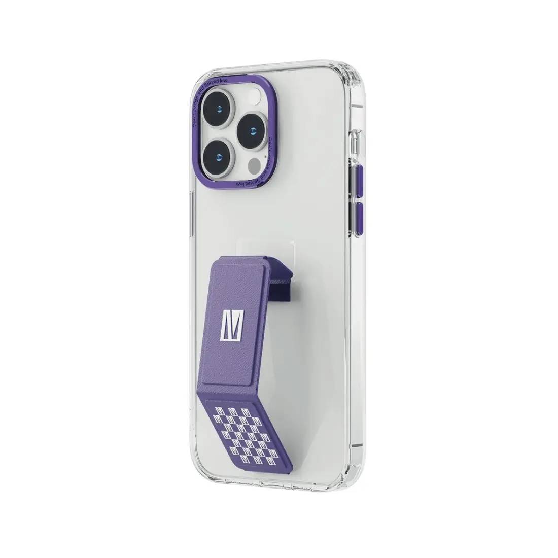 Պատյան Levelo Morphix Clara IMD Leather Grip Case for iPhone 14 Pro