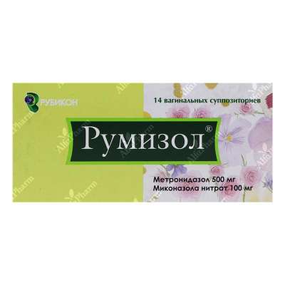 Ռումիզոլ հեշտ. մոմ. 500/100մգ x 14