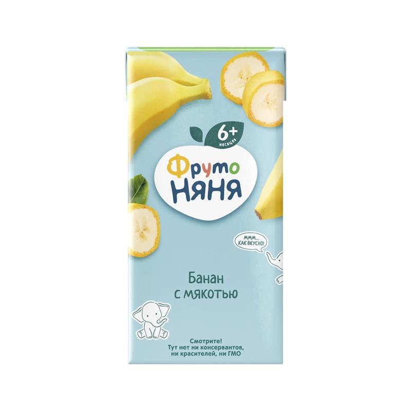 Nectar "Fruto Nyanya" banana with pulp 6m 0.2l