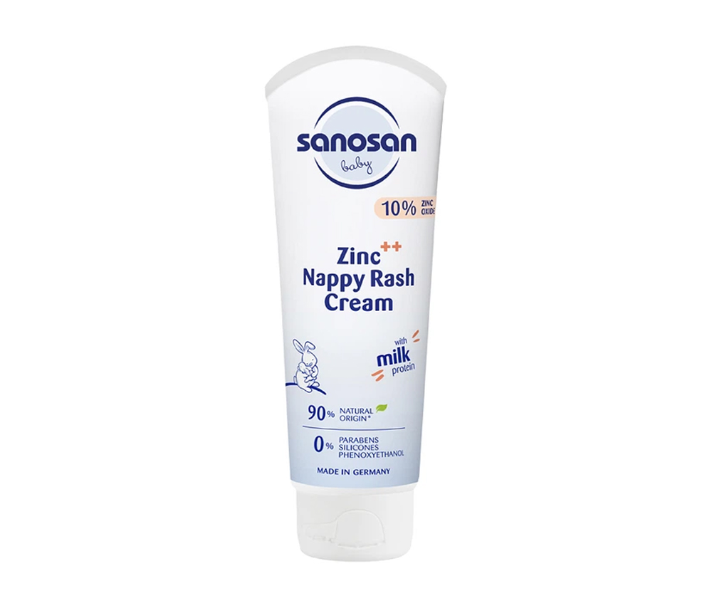 Sanosan Baby Nappy Rash Cream Zinc++ 100ml 2736