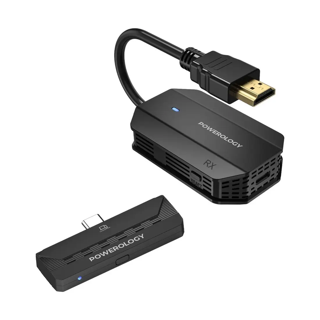 Փոխադրիչ Powerology Wireless HDMI Mirroring Type-C PHDMAC
