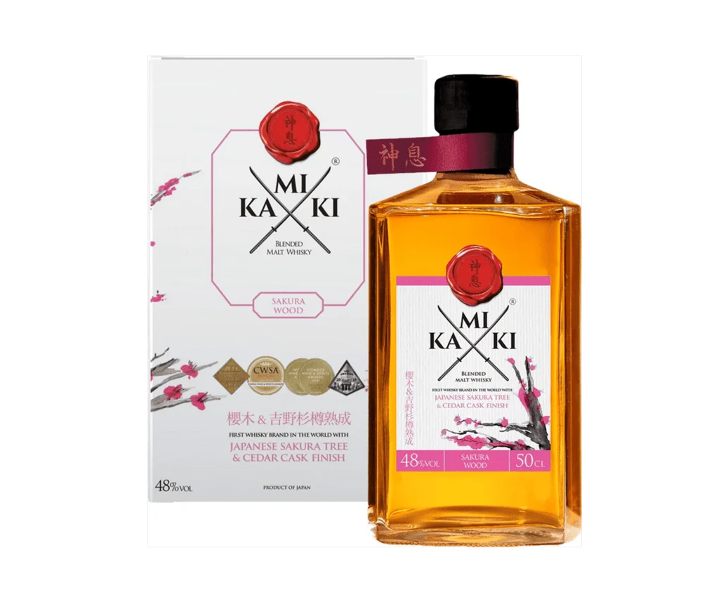 Վիսկի «Կա Մի Կի» Սակուրա (տուփով) 0.5լ