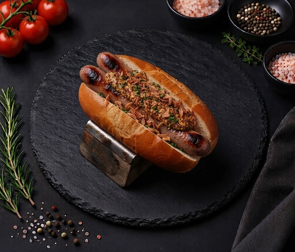 Hot Dog (2 sausages)
