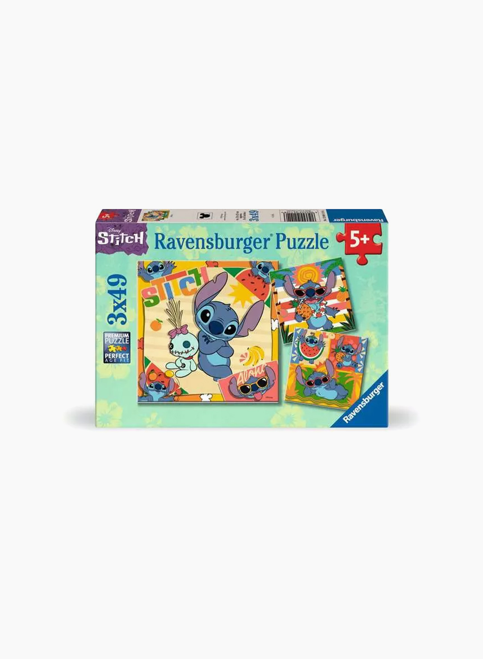 Ravensburger Пазл "Стич" 3x49p