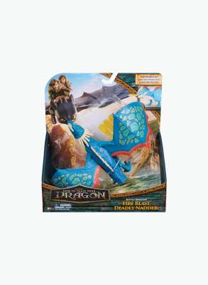 Spin Master Ֆիգուր Dreamworks Dragons «Կրակ արձակող մահվան Նադդեր 25 սմ»