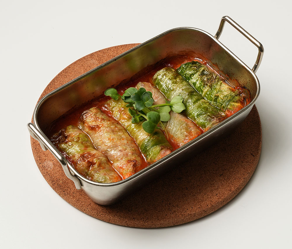 Ծովախեցգետնով տոլմա (6 հատ)