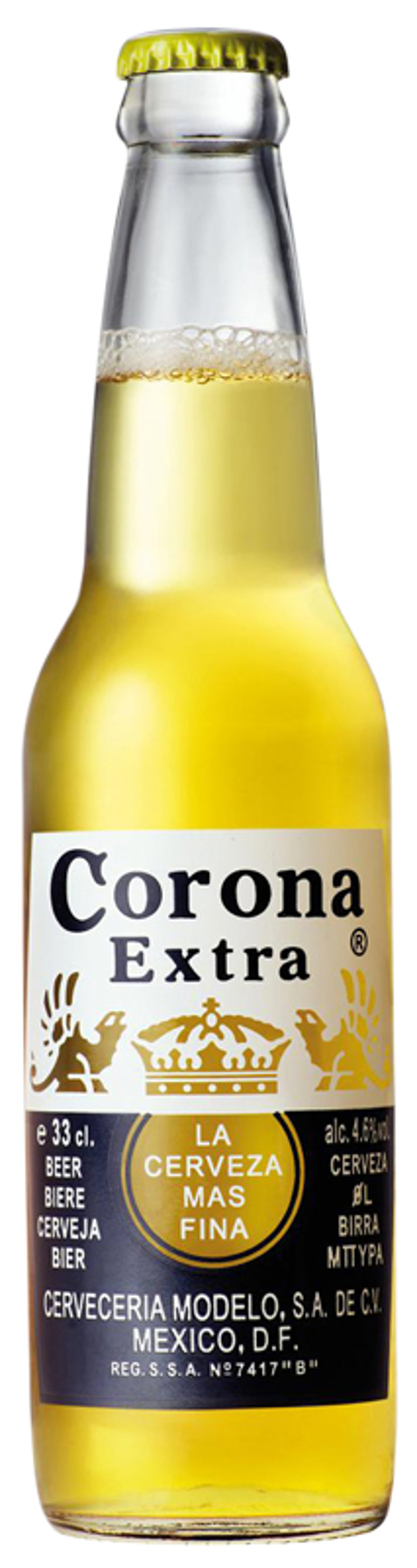 Пиво "Corona Extra" 0.33л 