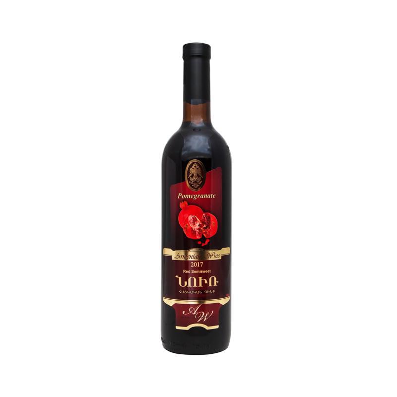 Wine "MAP" pomegranate semi sweet 0.75l