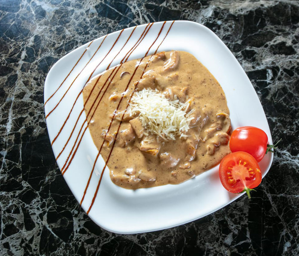 Հավի կրծքամիս բանջարեղենով