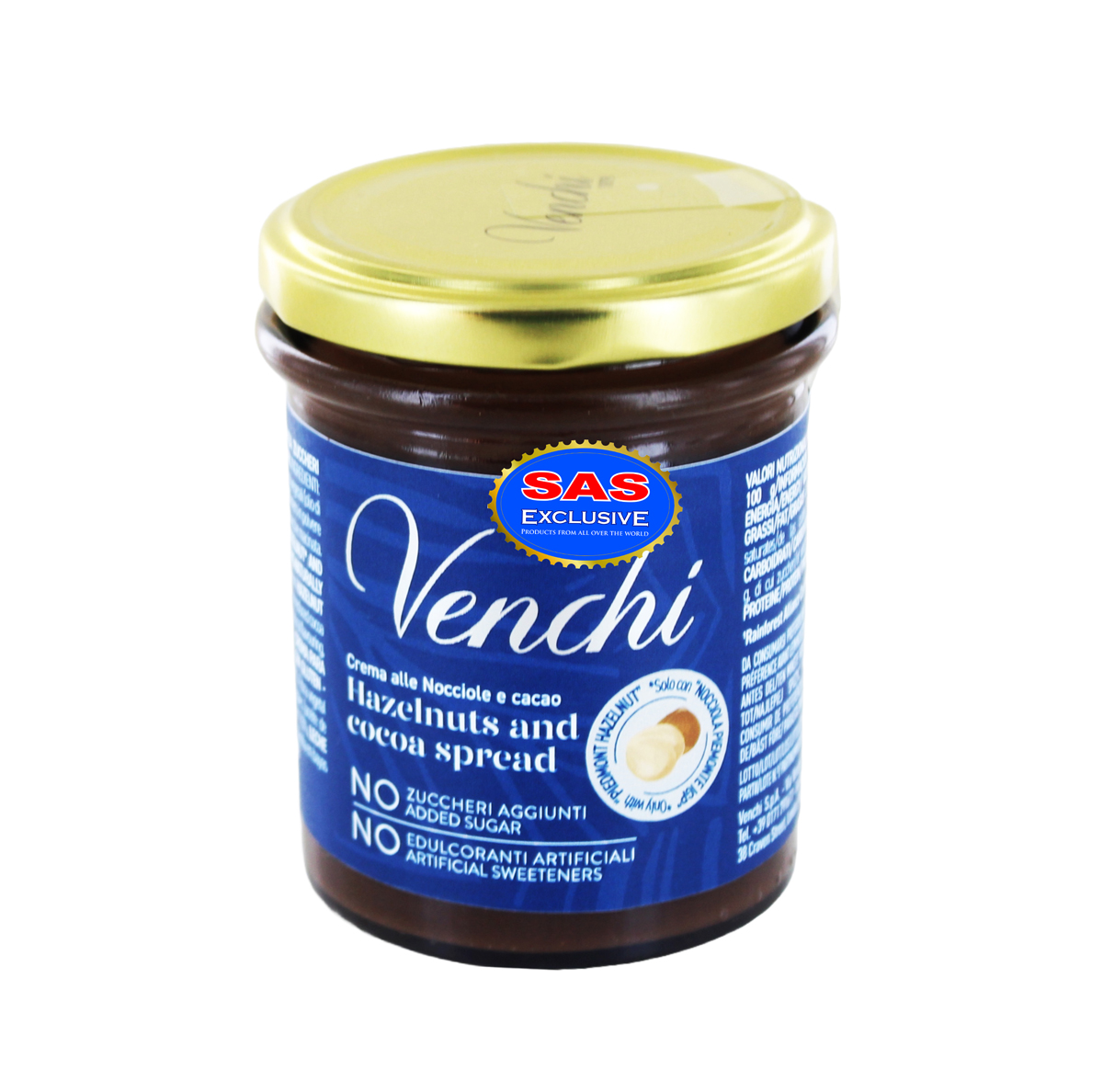 Chocolate-hazelnut paste "Venchi" 200g
