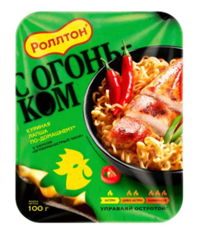 Very spicy Rolton chicken noodles 100g