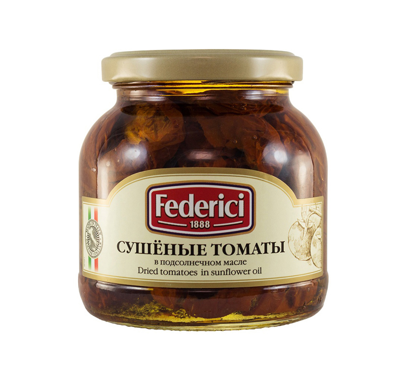 Լոլիկ չորացրած ձեթի մեջ "Federici" 280գ