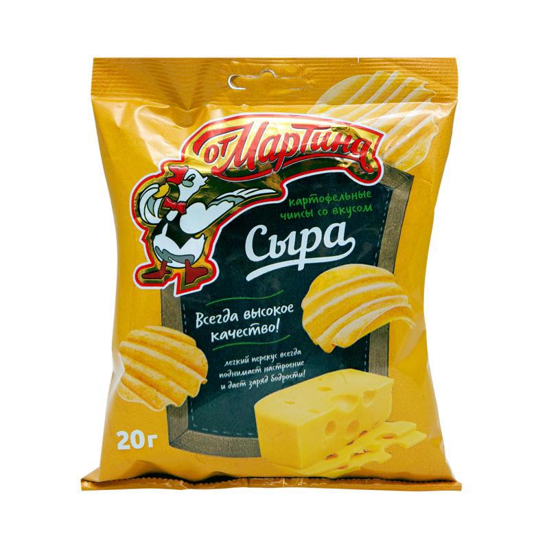 Chips "Ot Martina" cheese 20g