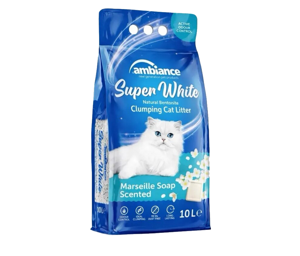 Կատվի ավազ լցանյութ Մարսելյան օճառ 10լ