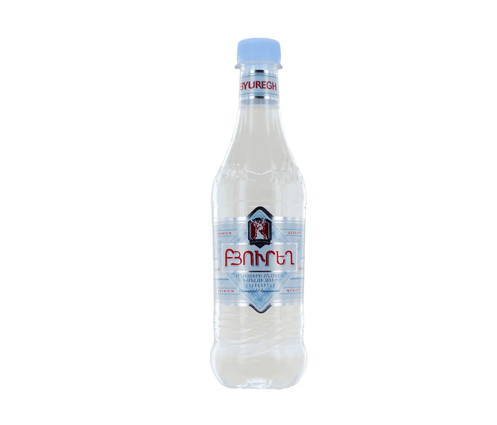 Spring water Byuregh 0.5l