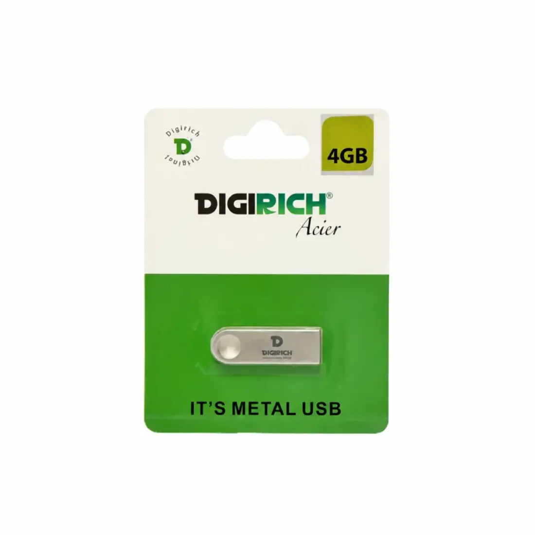 Հիշողության կրիչ Digirich Acier 4GB USB 3.0 & 2.0