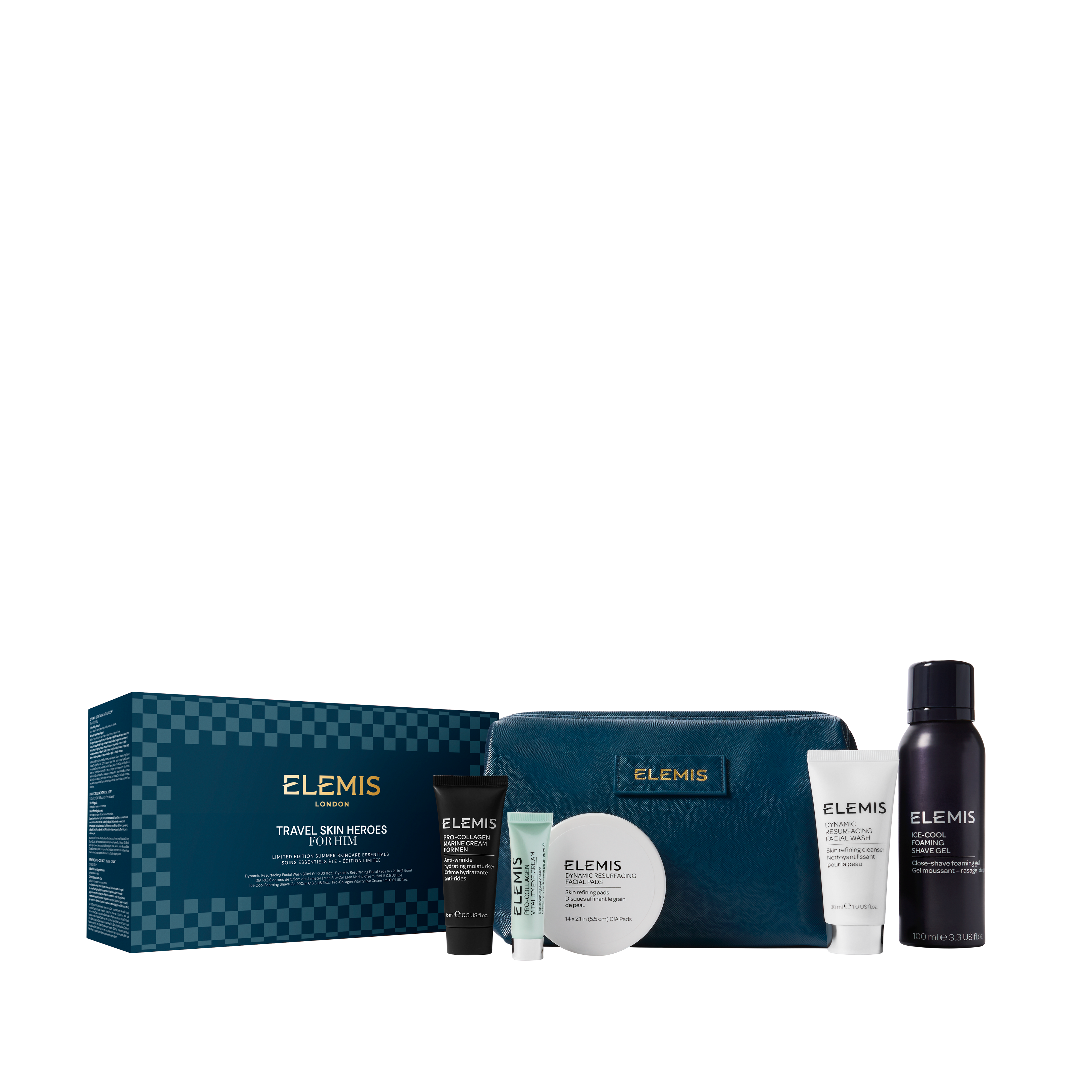 ELEMIS Travel Skin Heroes for Him Kit Elemis
