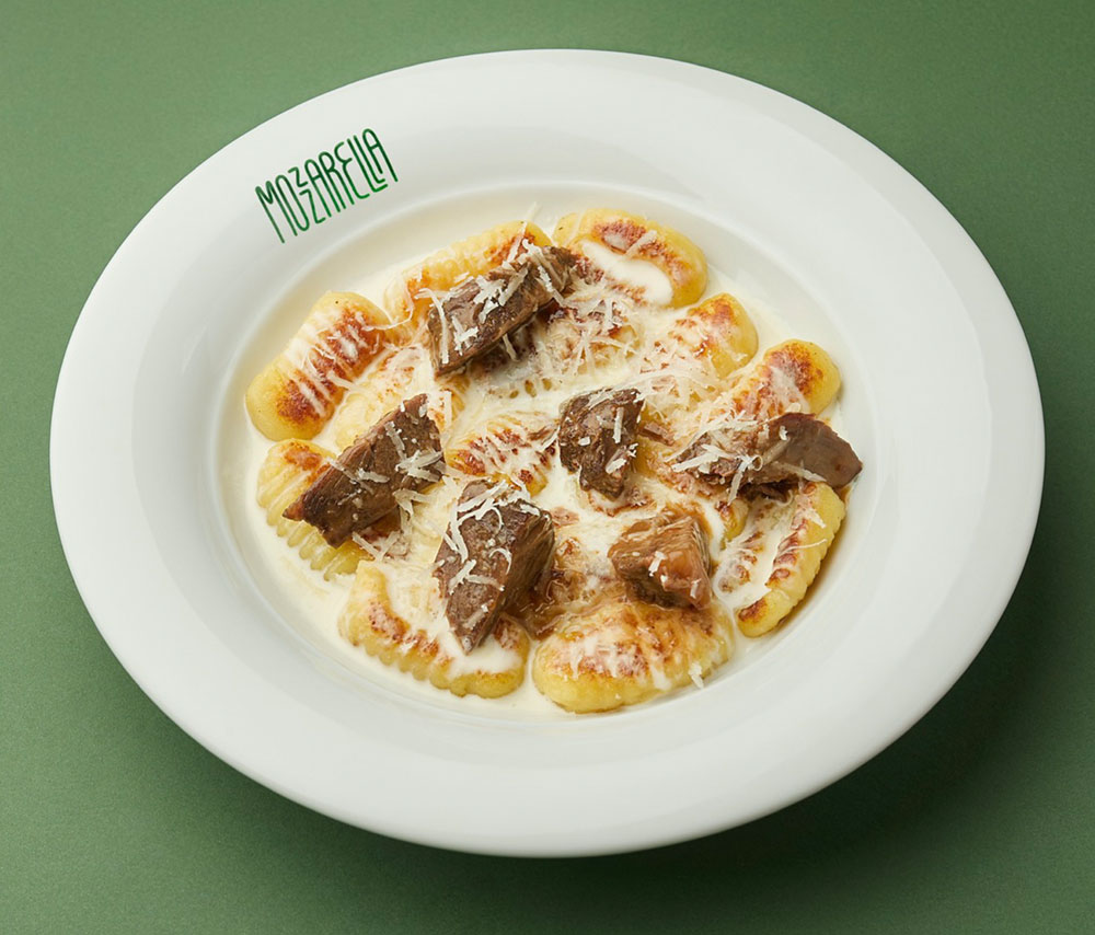 Նյոկի տապակած տավարի մսով