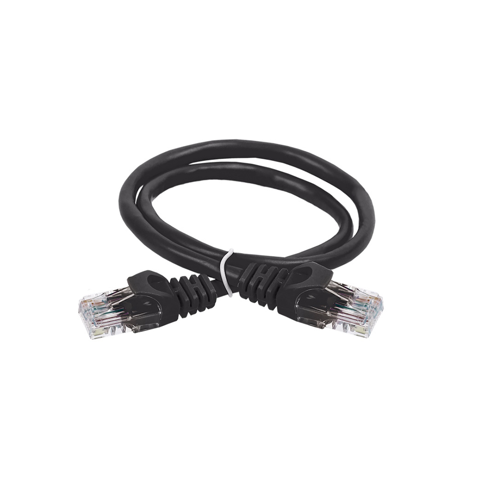 Ցանցային մալուխ ծայրակալով ITK 2m PC09-C5EU-2M Black