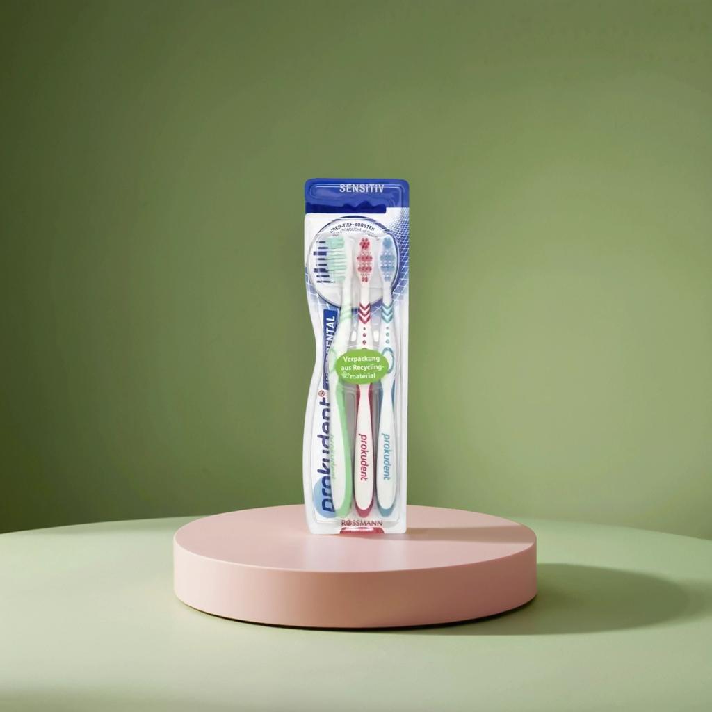 PROKUDENT INTERDENTAL TOOTHBRUSH SENSITIVE,  3PCS
