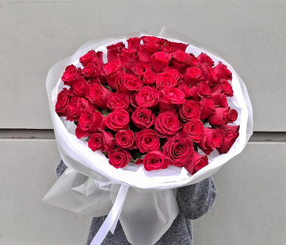 Կարմիր վարդեր (51 հատ)