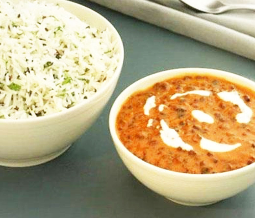 Dal Makhani + Jeera Rice Flavours of India