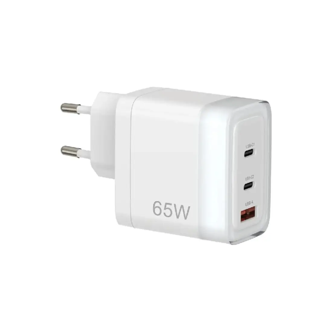 Լիցքավորիչ Powerology Lunex Series Fast Charging Adapter PD 65W PWFC1028E