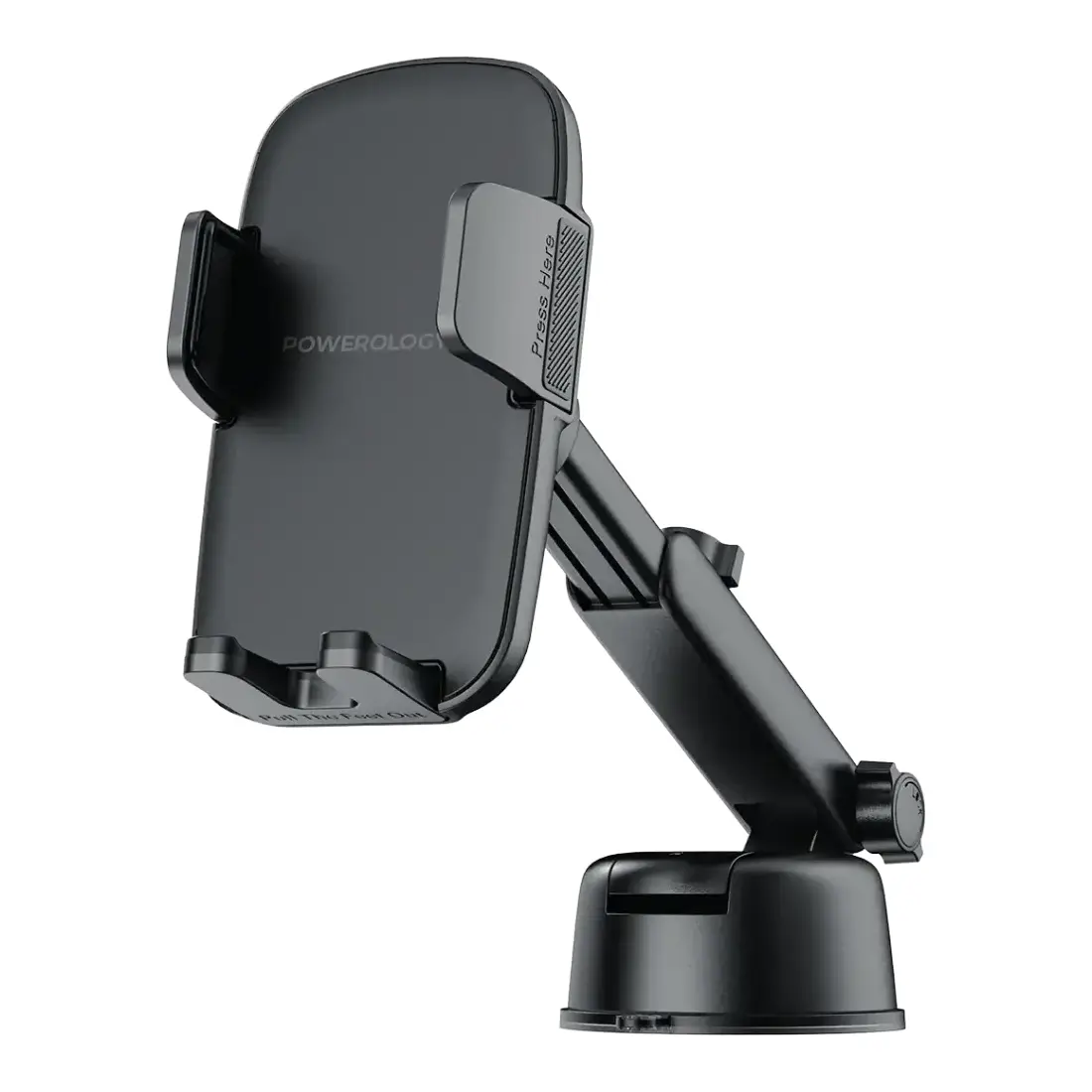 Հենակ մեքենայի Powerology Raven Auto-Clamping Car Phone Mount