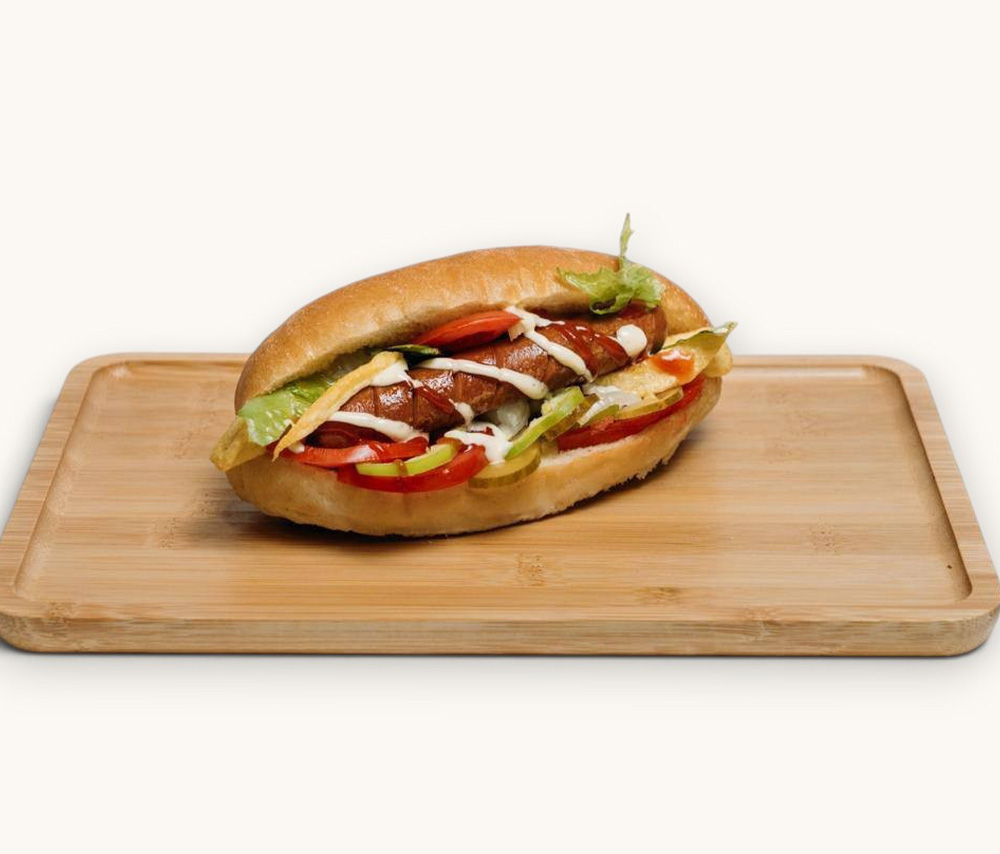 Hot Dog (with 2 sausages)
