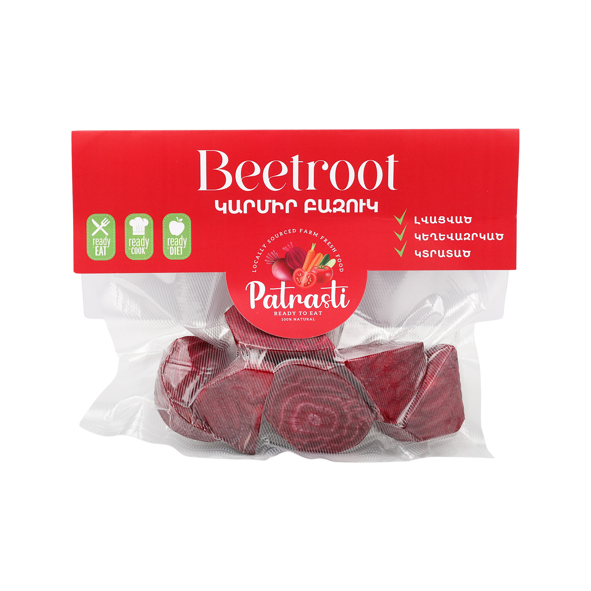 Свекла Patrasti нарезанная 500г