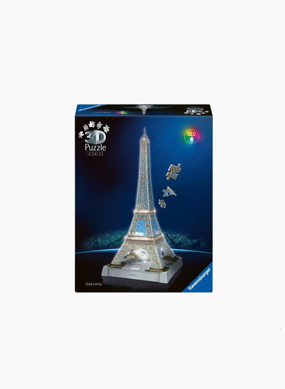 Ravensburger 3D փազլ «Լուսավորվող Էյֆելյան աշտարակ» 216 կտ.