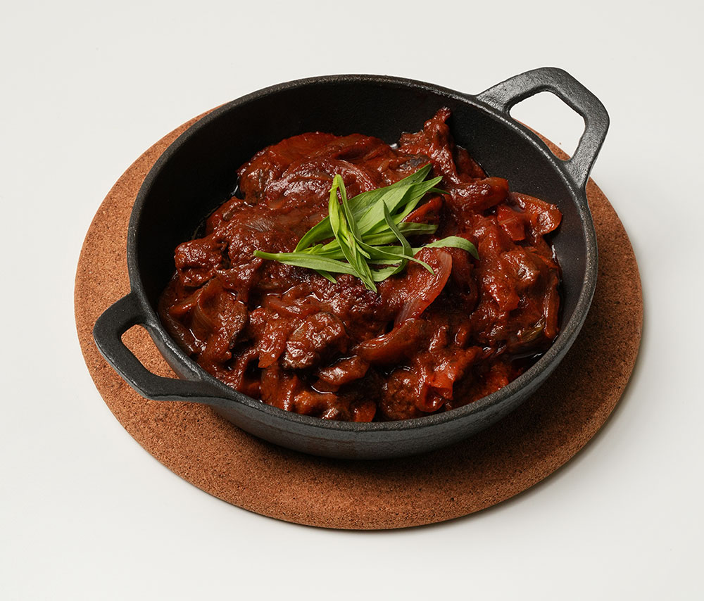 Տժվժիկ կծու պղպեղի սոուսով