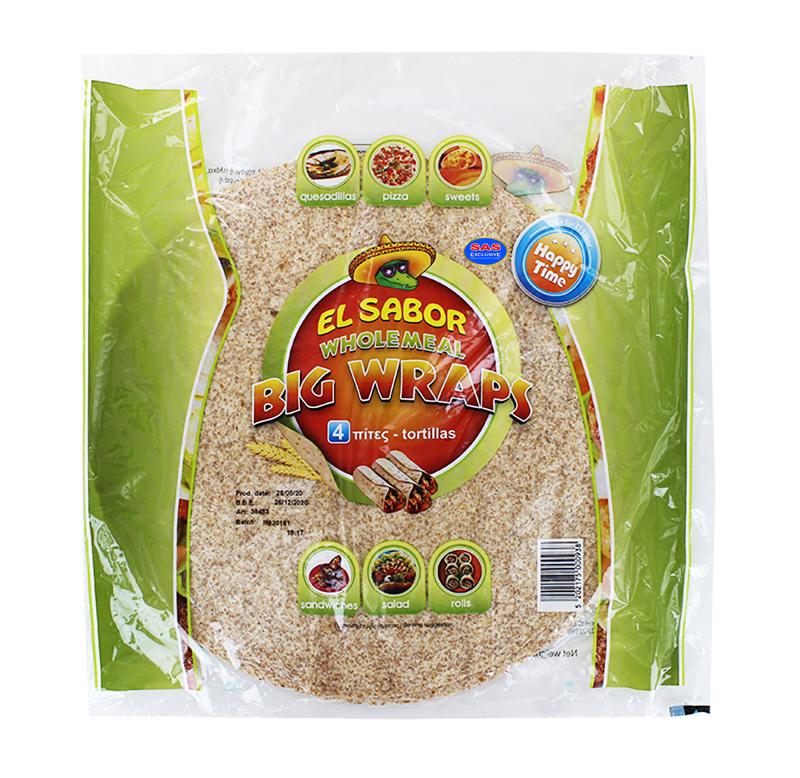 Flatbread-tortilla "El Sabor Tortillas" 245g, 25cm