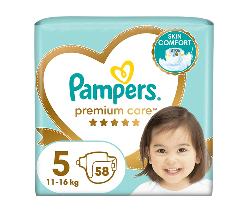 22365 Pampers / Փամփերս տակդիր Պրեմիում S5 58