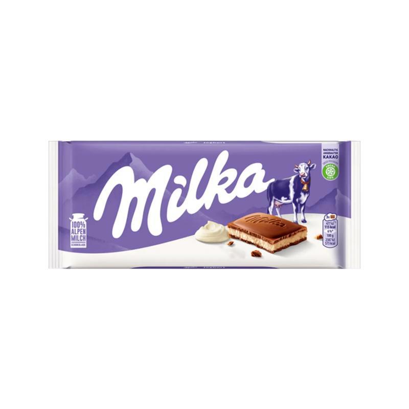 Chocolate bar "Milka" milk chocolate and joghurt 100g