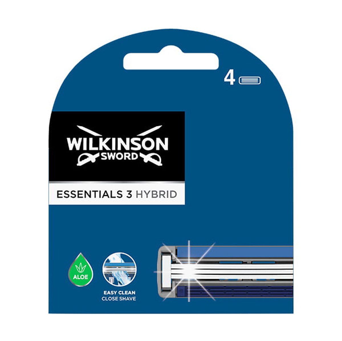 Кассеты для бритвенного станка "Wilkinson" 4 шт
