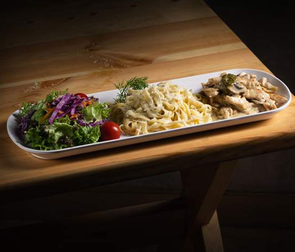 Հավի պեստո լանչ