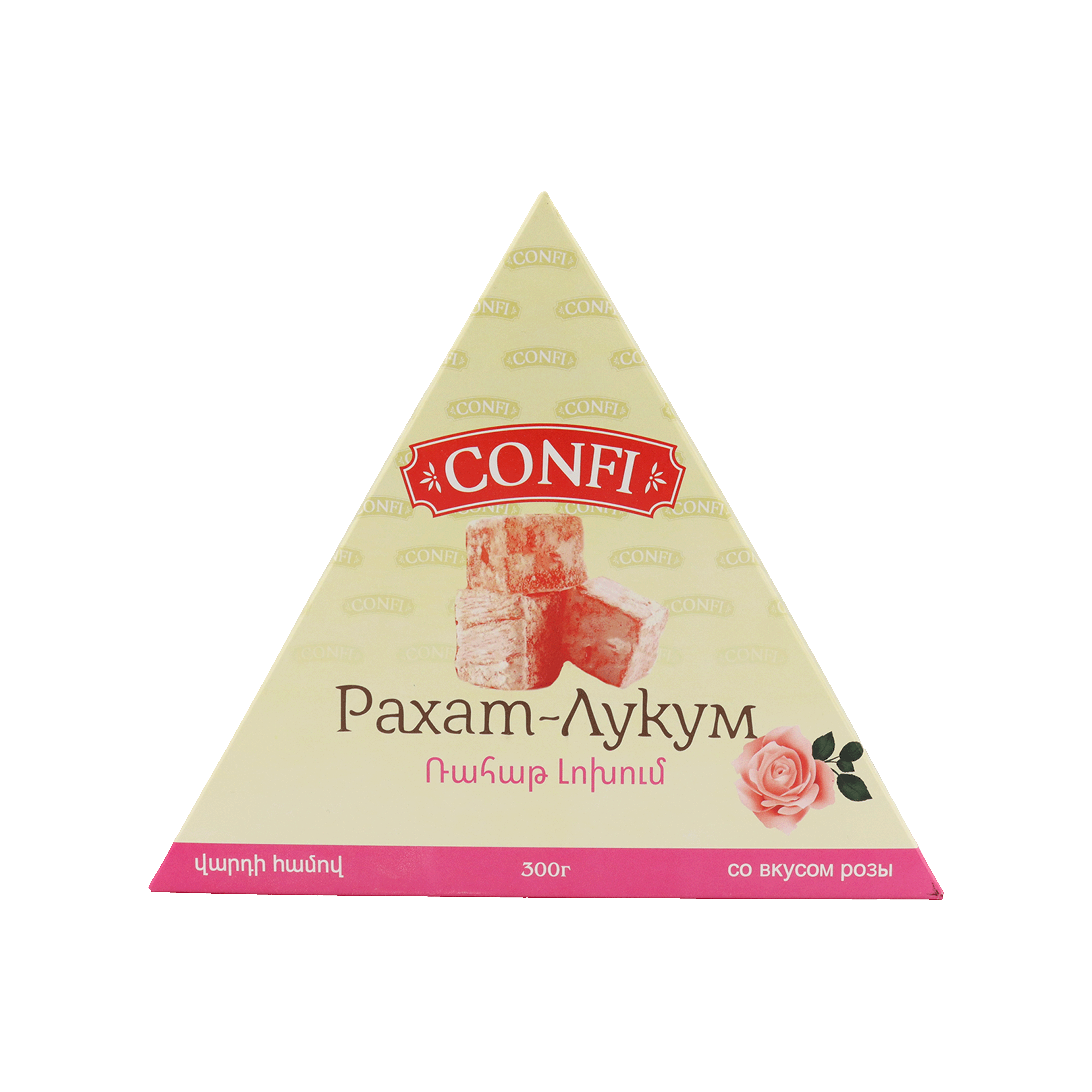 Ռահաթ-լոխում «Կոնֆի» վարդ 300գր