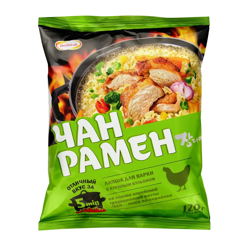 Noodles "Doshirak Chan" 120g Chicken 	