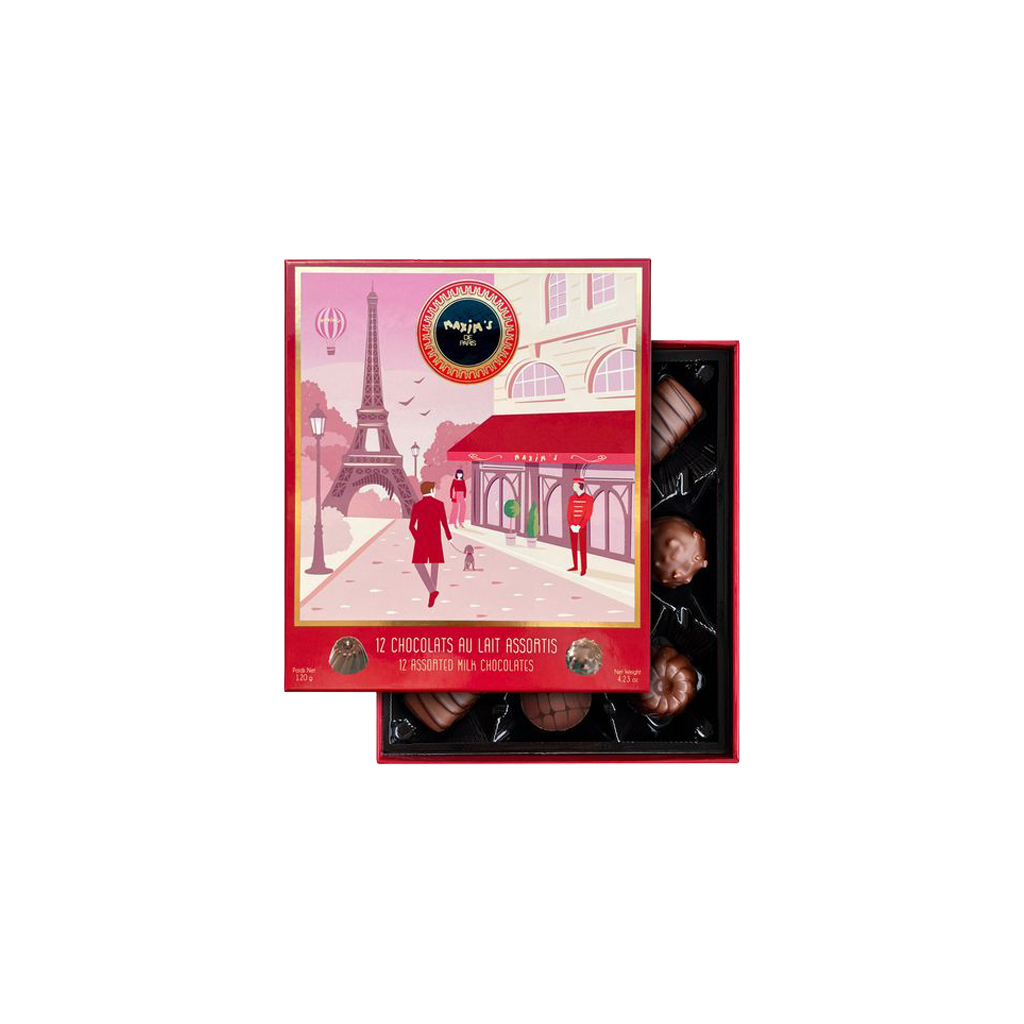 Կոնֆետ Maxim’s Gift-box milk chocolates 120գր