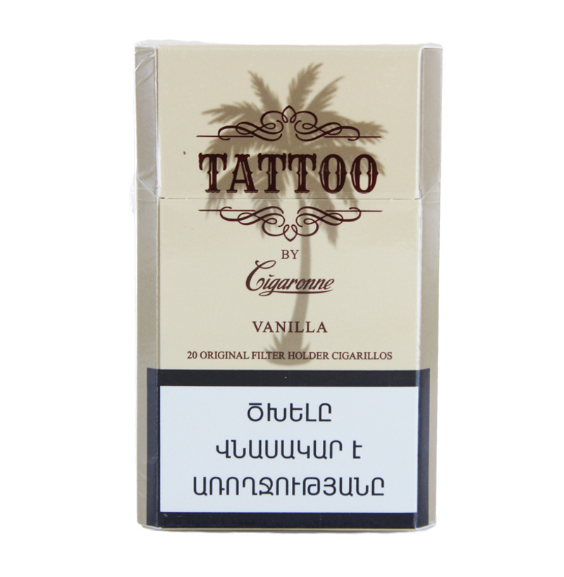 Cigarillo "Cigaronne Tattoo King Size Vanilla" 	