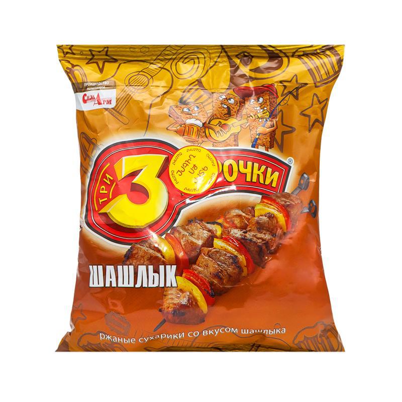 Չորահաց «3 կոռոչկի» խորոված 120գր