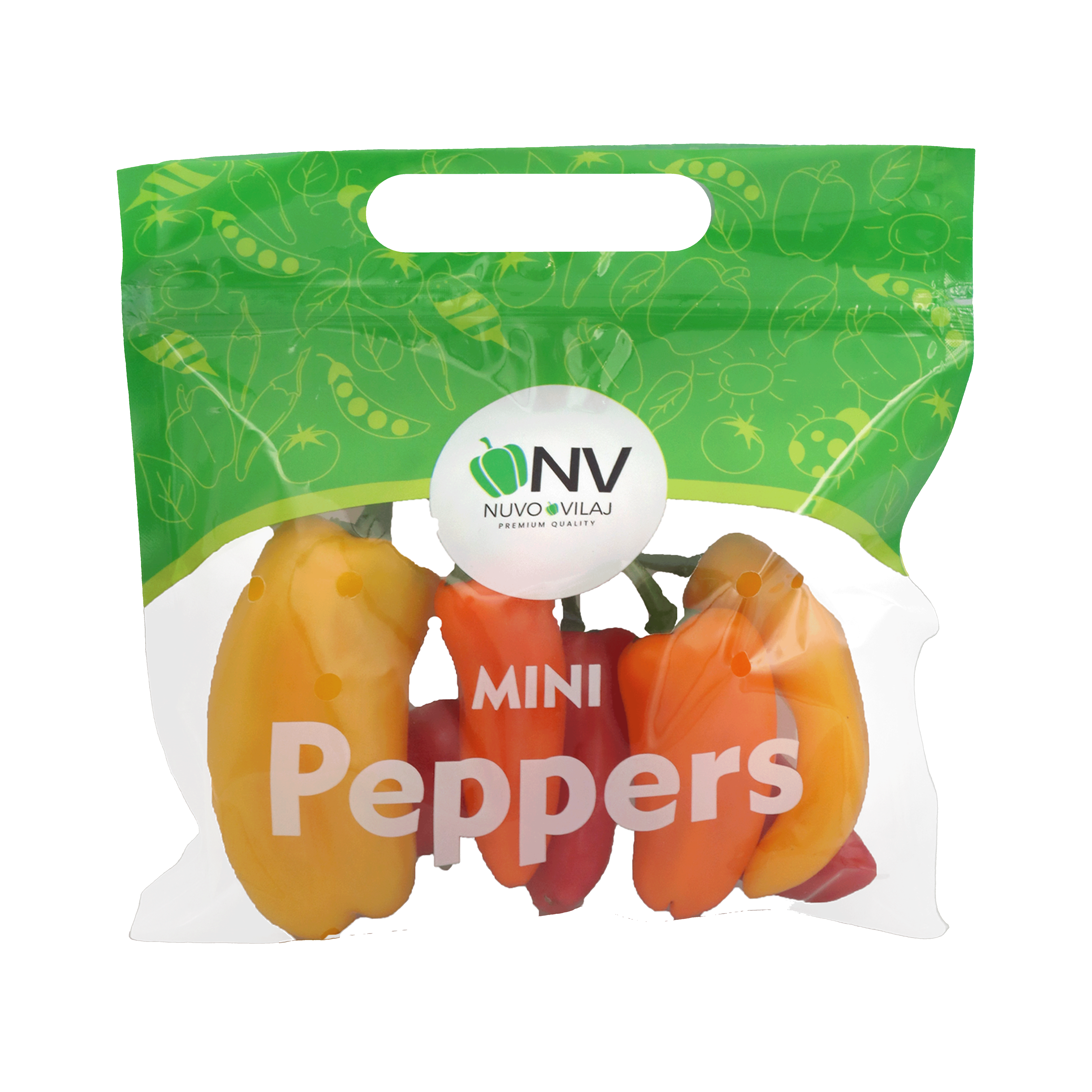 Multicolored sweet pepper, small kg