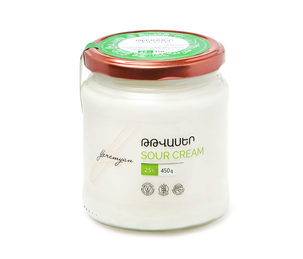 Թթվասեր 25% 450գ